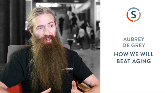 Video: Aubrey de Grey (Bild)